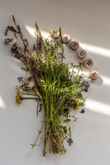 Bouquet of wild flowers
