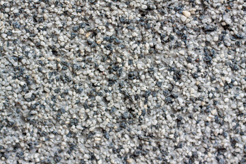 Texture of stone chips for graphic use. Stone chips are light.
