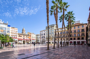 Constitution Plaza Malaga, Spain