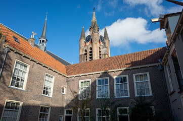 Obraz premium Prinsenhof in Delft Nederland