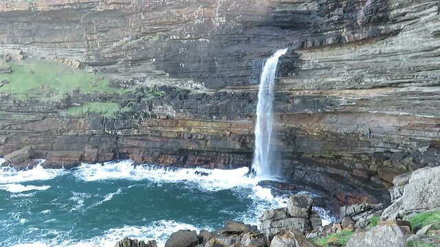 Falls at Lusikisiki in South Africa