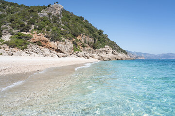 Fototapeta na wymiar Cala Sisine beach, Sardinia, Italy
