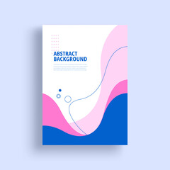 Abstract background for multipurpose brochures and posters