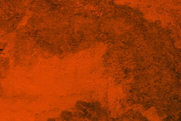 old orange surface.  Orange and brown rough weathered textured cloth material background with details