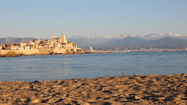 View of Antibes, French Riviera