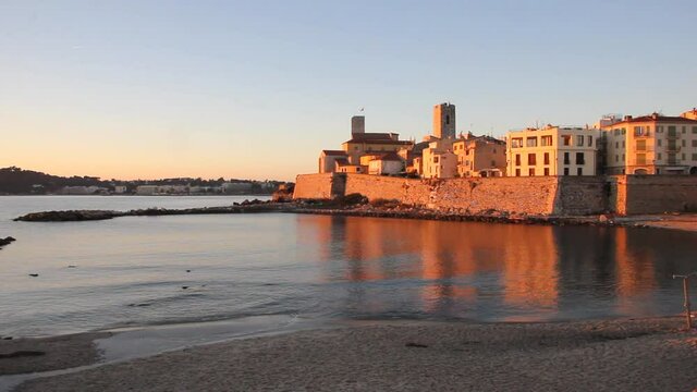 View of Antibes, French Riviera