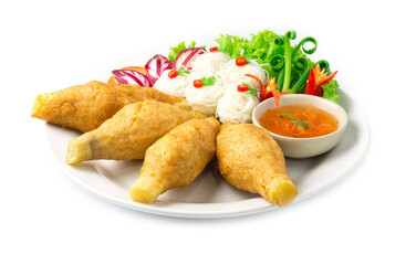 Vietnamese Shrimp Deep Fried on Sugarcane Stick