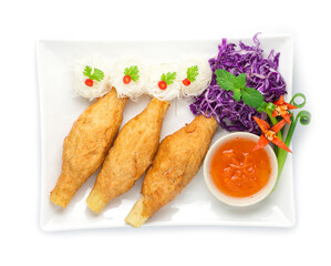 Vietnamese Shrimp Deep Fried on Sugarcane Stick