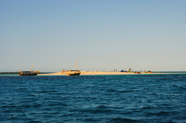 Obraz premium Zanzibar sandbank