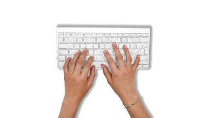 tastiera computer scrivere computer lavoro ufficio mani tastiera 