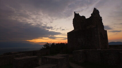 Obraz premium Old fortress, ghosts, spooky, nobody, darkness arround.