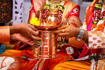 Indian wedding kannya daan ceremony