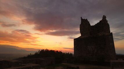 Obraz premium Old fortress, ghosts, spooky, nobody, darkness arround.