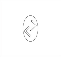 Viking rune. illustration for web and mobile design.