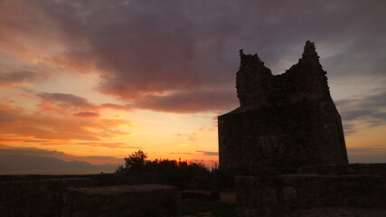 Old fortress, ghosts, spooky, nobody, darkness arround.