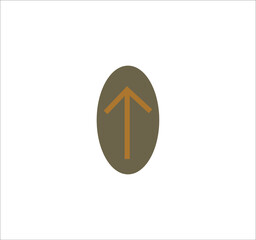Viking rune. illustration for web and mobile design.