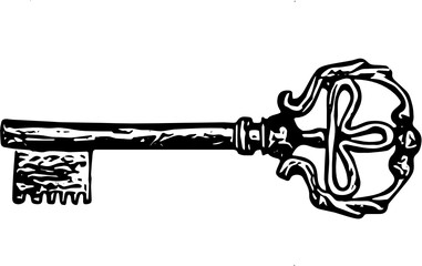 Skeleton old key