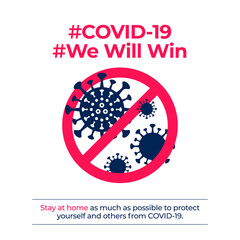 2019 Novel Coronavirus(COVID-19) STOP Sign