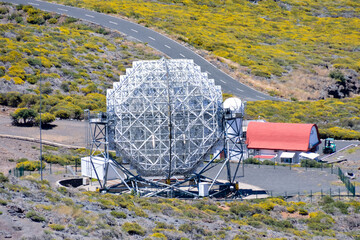 Astronomical Observatory Telescope , digitally created photo image