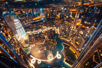 Skyline Dubai  - obrazy, fototapety, plakaty