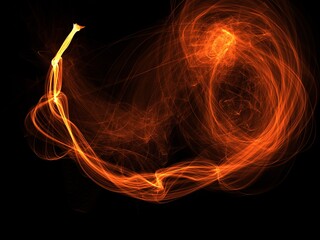 Cosmic abstract background. Colorful smoke, ink water, pattern universe. Abstract color flow of...