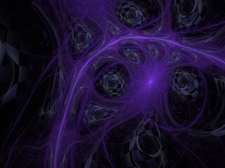 Imaginatory fractal background Image