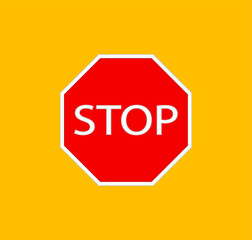 stop traffic signs icons. illustration for web and mobile design.