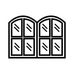 Window line icon