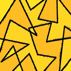 Abstract colorful background with black lines