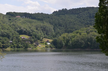Jezioro Rożnów  ,Zalew Rożnów , Rożnów , Gródek nad Dunajcem , Jezioro Rożnowskie ,sundown, niebo, woda, morski, jezior, chmura, krajobraz, charakter, oceanu, słońce, blękit, chmura, wschody, plaza , 