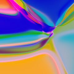 abstract colorful background with waves