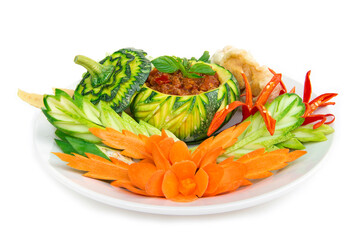 Thaifood Northern style pork and tomato paste chili