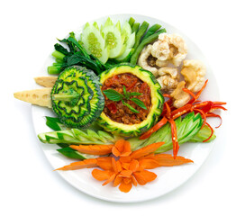 Thaifood Northern style pork and tomato paste chili