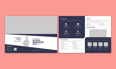 Corporate Bi-Fold Brochure