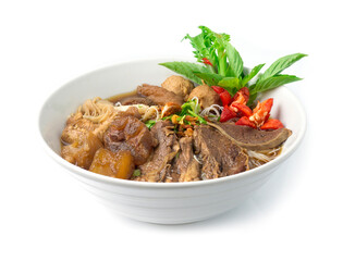 Vermicelli Noodles with Braised Stewed Mix Beef