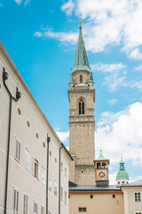 Fototapeta na wymiar Traditional Cathedral building in Salzburg, Austria
