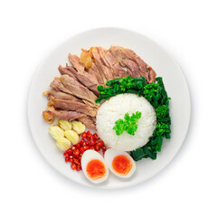 Stewed Pork Leg cutlet boiled in Sweet Brown Sauce
