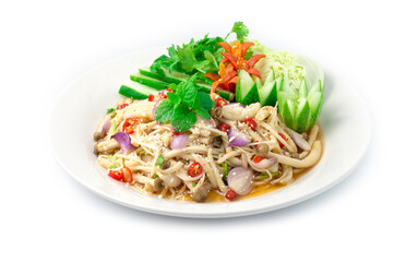 Mushrooms Spicy Salad