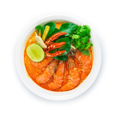 Shrimp with Spicy Soup (Tom Yum Goong)