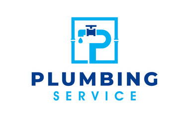 Creative of a plumbing and maintenance service logo