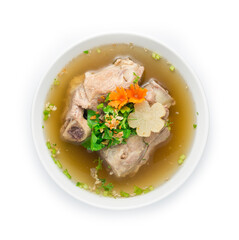 Pork Bone in Clear Soup