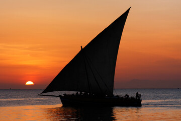 Sunset cruise on a local dhow