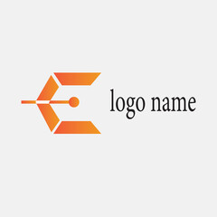 letter c illustration colorful creative logo design vector