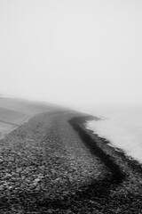 Befestigte Düne am Strand von Den Helder