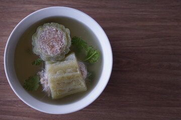 Bitter melon soup