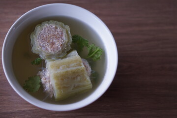 Bitter melon soup