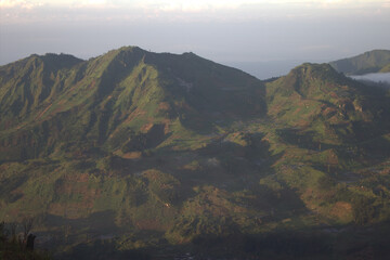 morning in the mountains