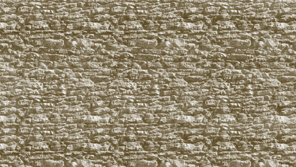 Sand colored masonry background with old irregular quarry stones.