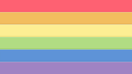 Relax color concept,pride symbol,soft pastel color rainbow flag background,