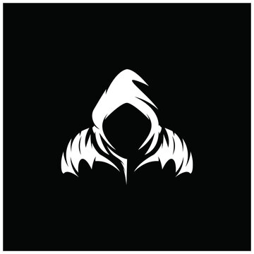 ninja mascot logo esport gaming. assasin mascot logo illustration.
